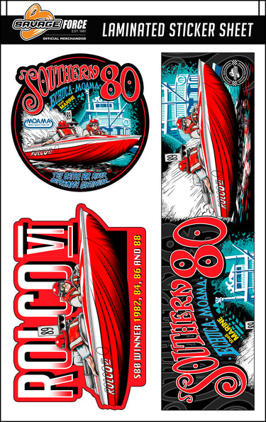 Rolco Southern 80 Sticker Sheet